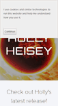 Mobile Screenshot of hollyheisey.com